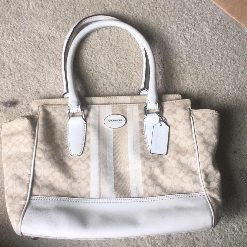 Coach handbag gently used